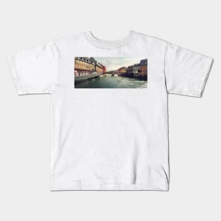 Strasbourg panorama Kids T-Shirt